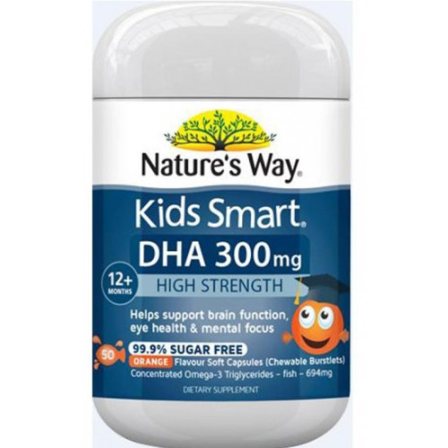 Natures Way 佳思敏高含量DHA300mg胶囊 50粒