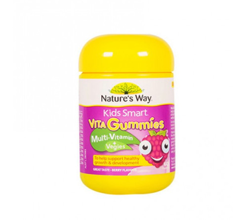 Nature's Way 佳思敏 复合维生素+蔬菜儿童软糖 60粒 