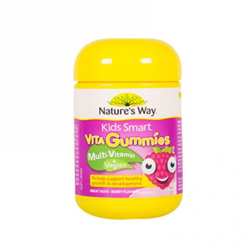 Nature's Way 佳思敏 复合维生素+蔬菜儿童软糖 60粒 