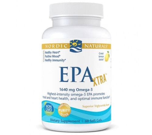 Nordic Naturals    挪威高浓缩EPA鱼油  60粒