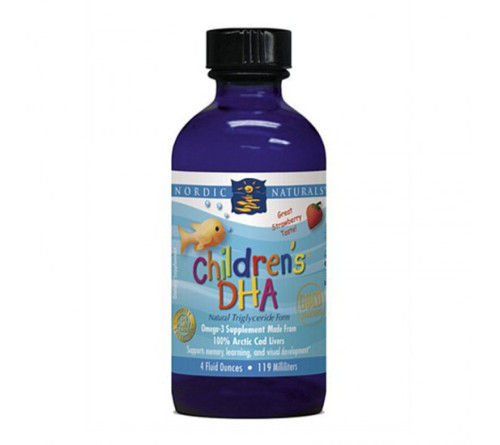 Nordic Naturals 挪威自然 DHA 儿童鱼油 草莓味 119ml 