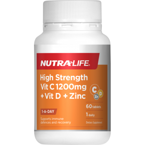 Nutra life  纽乐高含量VC 1200mg 60片