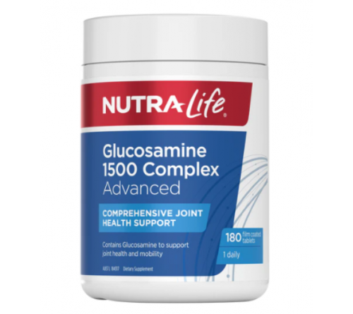 Nutralife  纽乐 葡萄糖胺 软骨素 维骨力 1500mg 180粒 