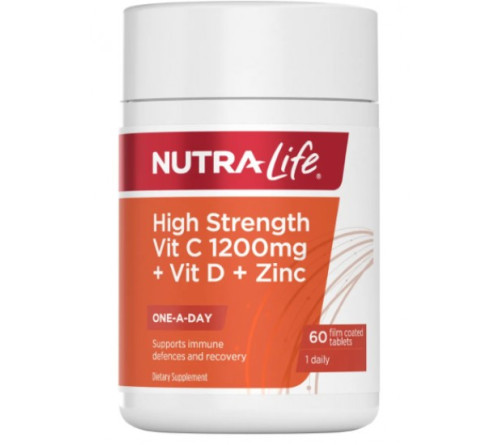 Nutra life  纽乐高含量VC 1200mg 60片