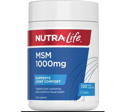 Nutra-Life  纽乐关节止痛剂MSM 1000mg  120粒