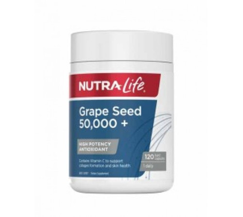 Nutralife  纽乐 有机葡萄籽精华胶囊120粒 