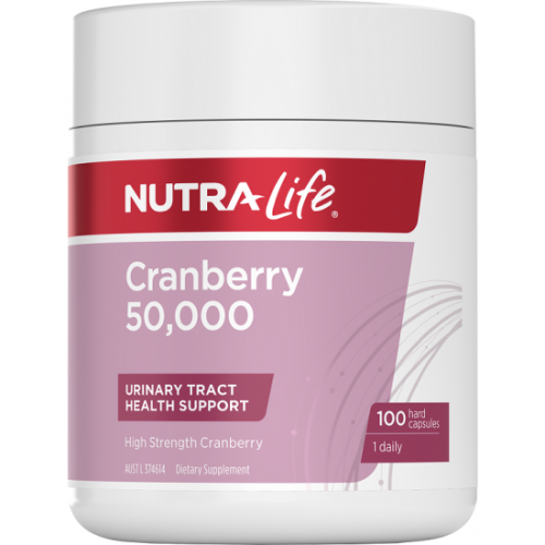 Nutralife 纽乐 蔓越莓精华 50,000毫克 100粒