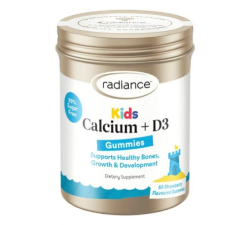 Radiance  儿童钙加D3软糖 60粒