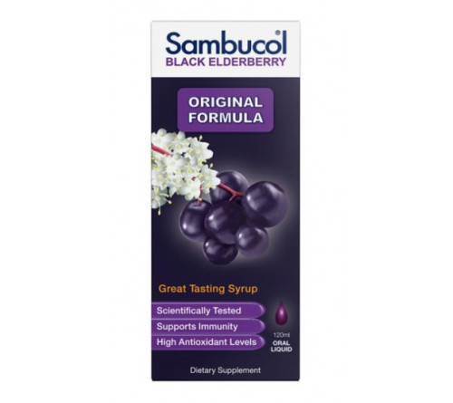 Sambucol  黑接骨木免疫糖浆  120ml 