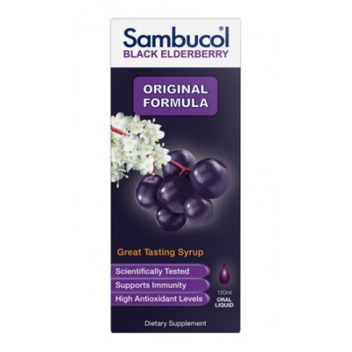 Sambucol  黑接骨木免疫糖浆  120ml 