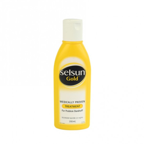Selsun   强力去头屑洗发水 200ml 黄色 