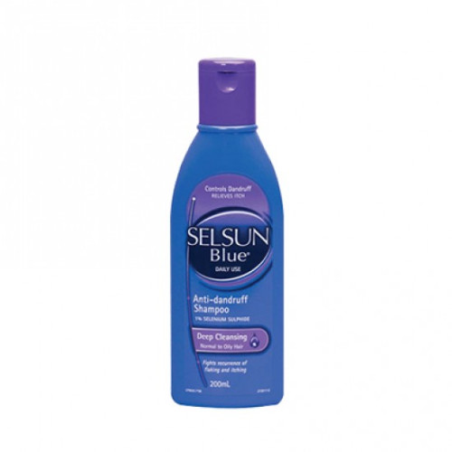 Selsun  止痒控油洗发水 200ml 紫色 
