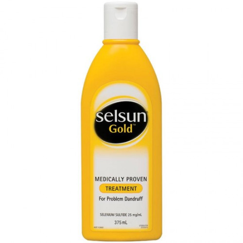 SELSUN  黄色洗发水 去屑止痒头皮藓溢脂性皮炎 375ml 