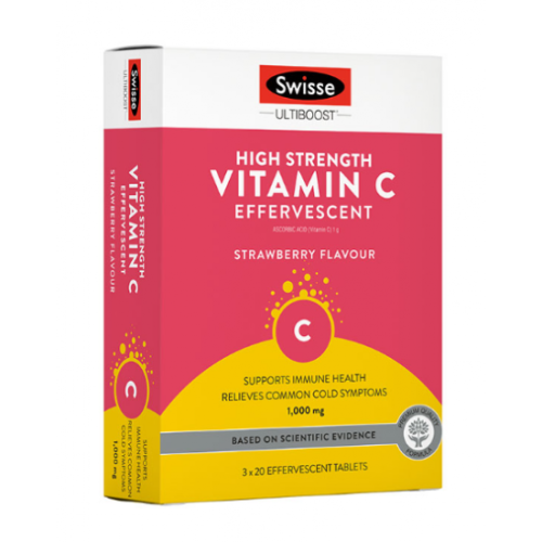 Swisse 维生素VC泡腾片 60片