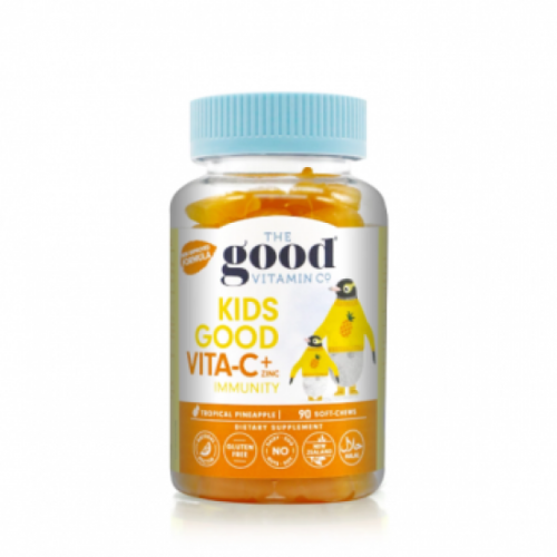 The Good  维C 咀嚼软糖（热带菠萝味） 90粒