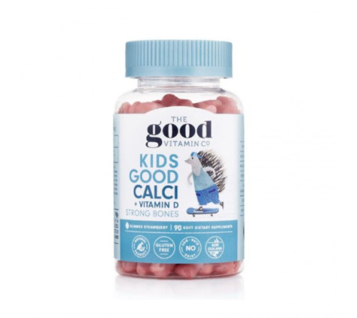 The Good   儿童钙+维D软糖 强壮骨骼 草莓味 90粒