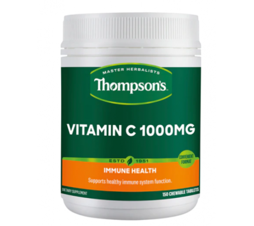 Thompson's 汤普森维生素VC 咀嚼片 1000mg 150粒