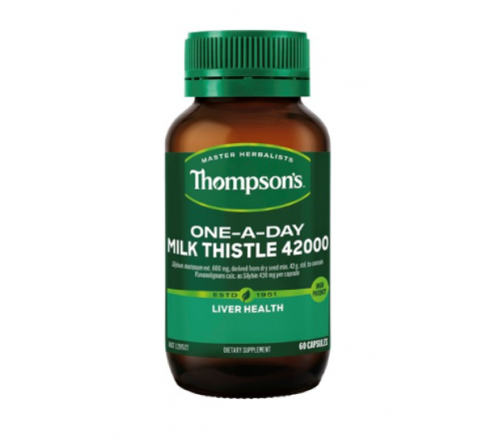 Thompson's  汤普森奶蓟草护肝42000 60粒