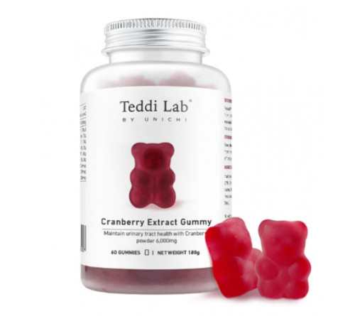 Unichi 蔓越莓软糖小熊软糖 60粒