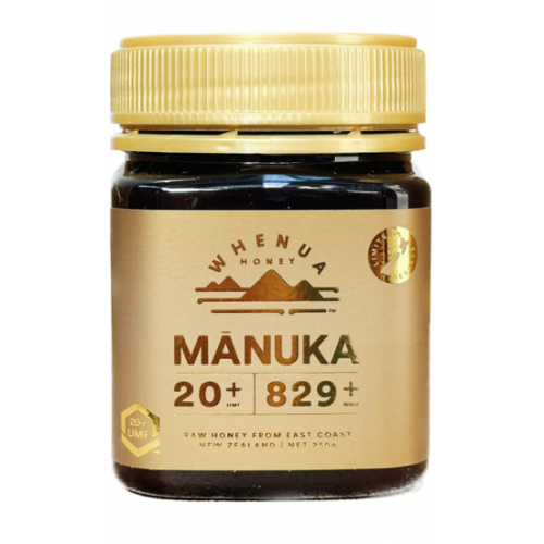 Whenua Honey manuka honey 大地麦卢卡蜂蜜 UMF20+ 250g