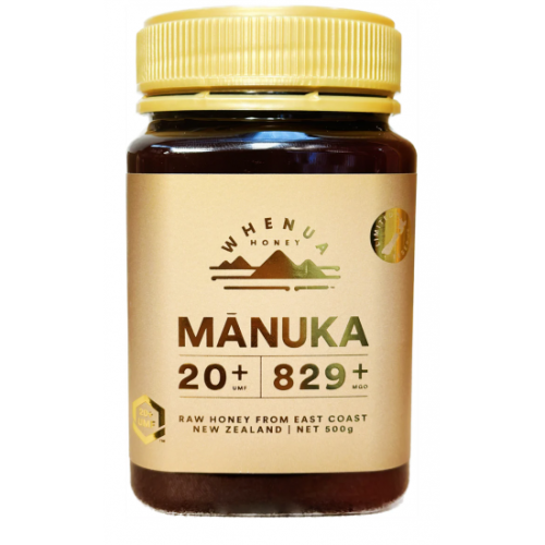 Whenua Honey manuka honey 大地麦卢卡蜂蜜 UMF20+ 500g