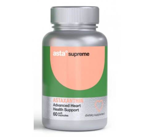 asta supreme  虾青素超级护心胶囊 60粒