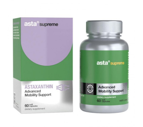 asta supreme虾青素关节胶囊 60粒