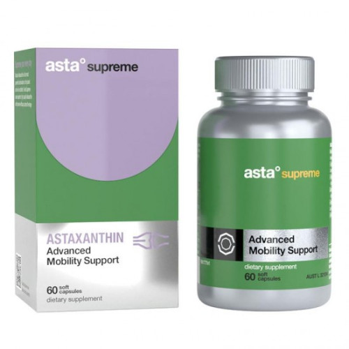 asta supreme虾青素关节胶囊 60粒