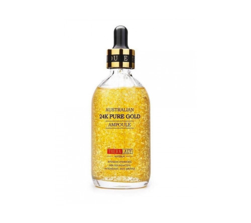THERA LADY 24K纳米黄金精华液 大金瓶 祛皱紧致 美白嫩肤 100ML    