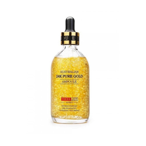 THERA LADY 24K纳米黄金精华液 大金瓶 祛皱紧致 美白嫩肤 100ML    