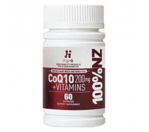 HighQ 新西兰辅酶Q10护心软胶囊200mg随身活性60粒