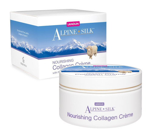 ALPINESILK 绵羊油 胶原蛋白 VE面霜 100g