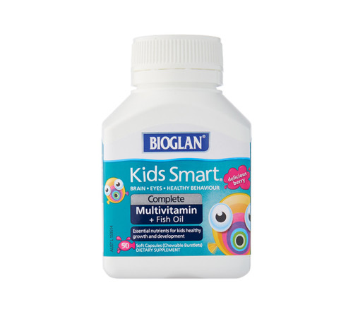 BIOGLAN 佳思敏 儿童复合鱼油50粒
