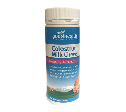 Good Health 好健康 牛初乳咀嚼片150粒 草莓味