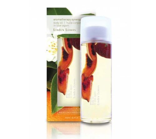 LINDEN LEAVES 草莓无花果抗衰老 美白保湿身体油 润肤油 250ml