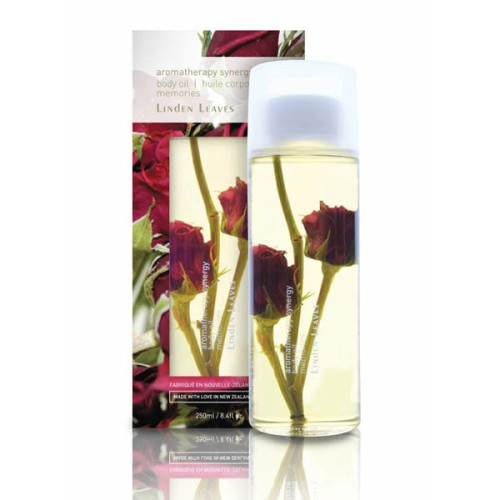 LINDEN LEAVES 玫瑰记忆美白保湿身体油 润肤油 250ML