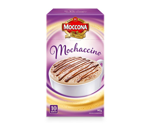 Moccona摩可纳3合1速溶咖啡 10小袋 摩卡 140g