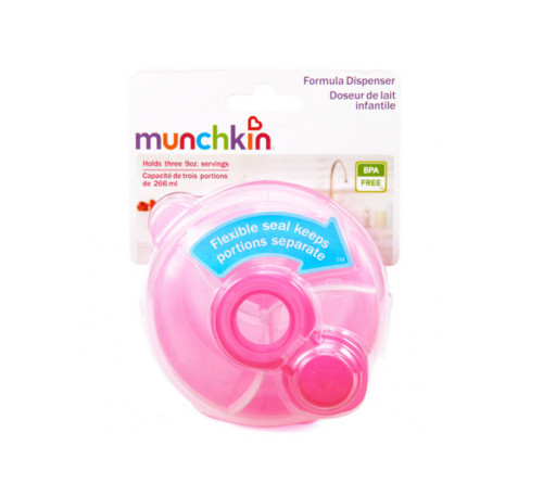 新西兰直邮 Munchkin满趣健 三格奶粉盒 266ml