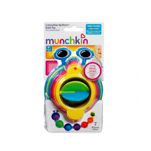 新西兰直邮 Munchkin满趣健 毛毛虫浴室玩具 9个月以上