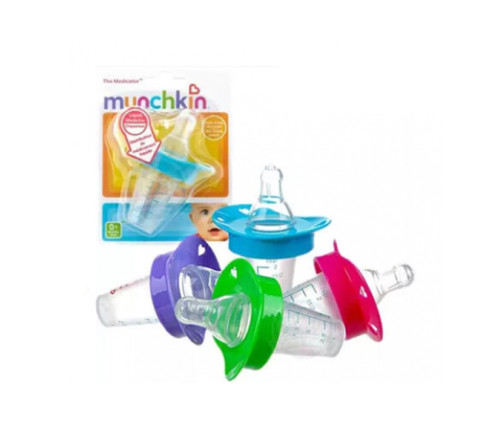 新西兰直邮 Munchkin满趣健 婴儿奶嘴式喂药器 四种颜色