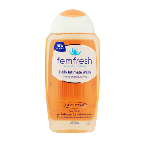 Femfresh（透明瓶）芳芯日常护理温和无皂女性护理液 250ml