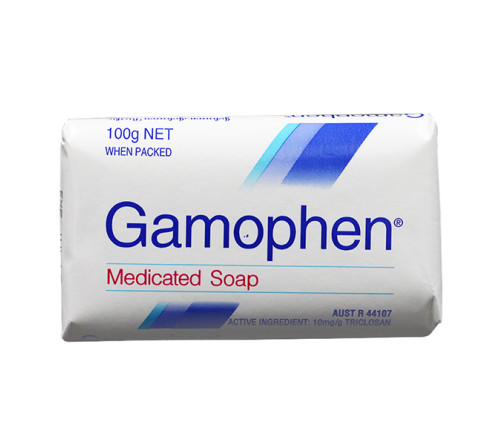 Gamophen 药用抗菌皂香皂 控油消炎药皂 祛后背痘 100g