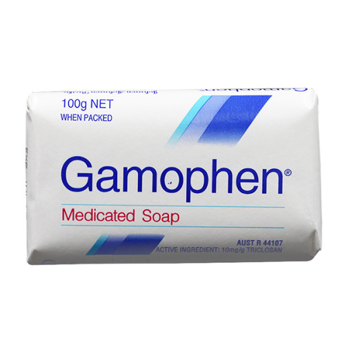 Gamophen 药用抗菌皂香皂 控油消炎药皂 祛后背痘 100g