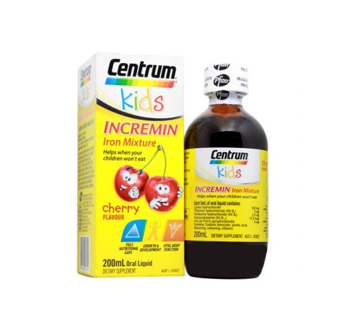 Incremin Iron Mixture 善存儿童补铁液 200ml