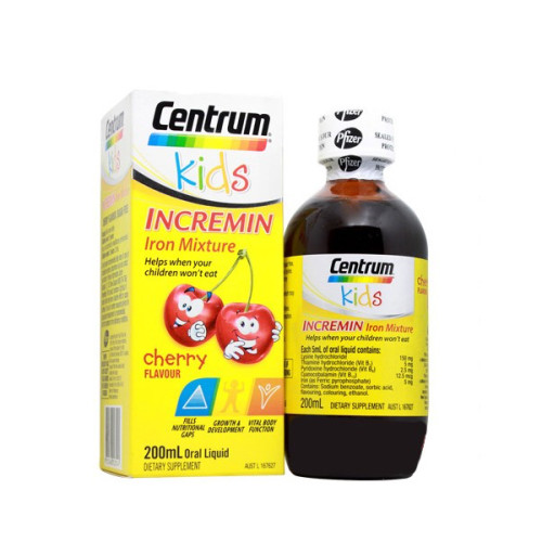 Incremin Iron Mixture 善存儿童补铁液 200ml