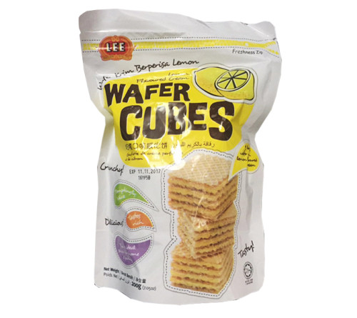 LEE Wafer Cubes 柠檬口味威化饼 200g