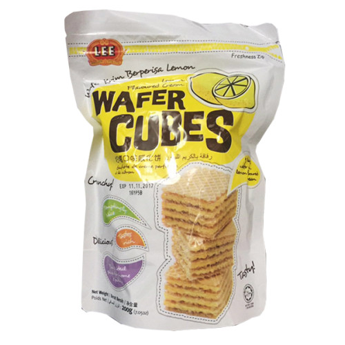 LEE Wafer Cubes 柠檬口味威化饼 200g