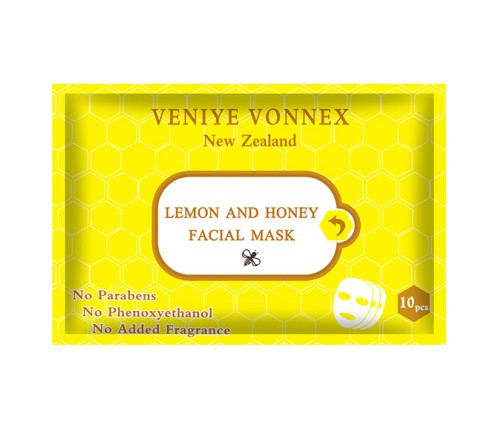 VENIYE VONNEX 柠檬蜂蜜 片状面膜 10片装