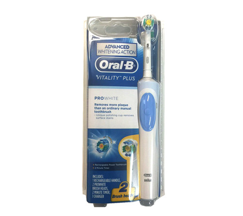 Oral-B 电动牙刷 Prowhite 专业美白型（含1充电+2刷头）