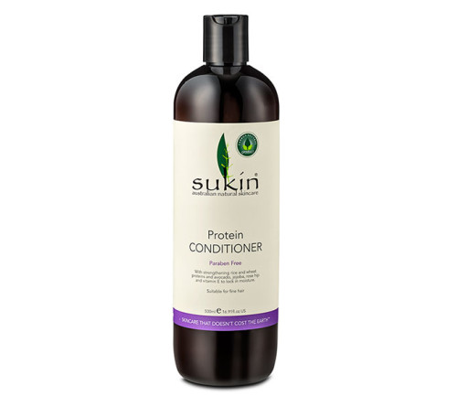 Sukin 蛋白强韧弹性 脆弱毛躁质适用 植物护发素 500ml
